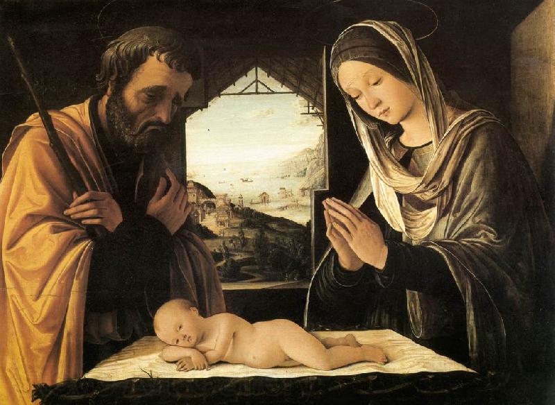 COSTA, Lorenzo Nativity d France oil painting art